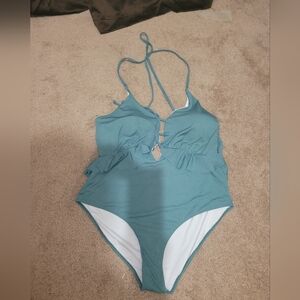 Shein Plus Size One Piece SwimSuit